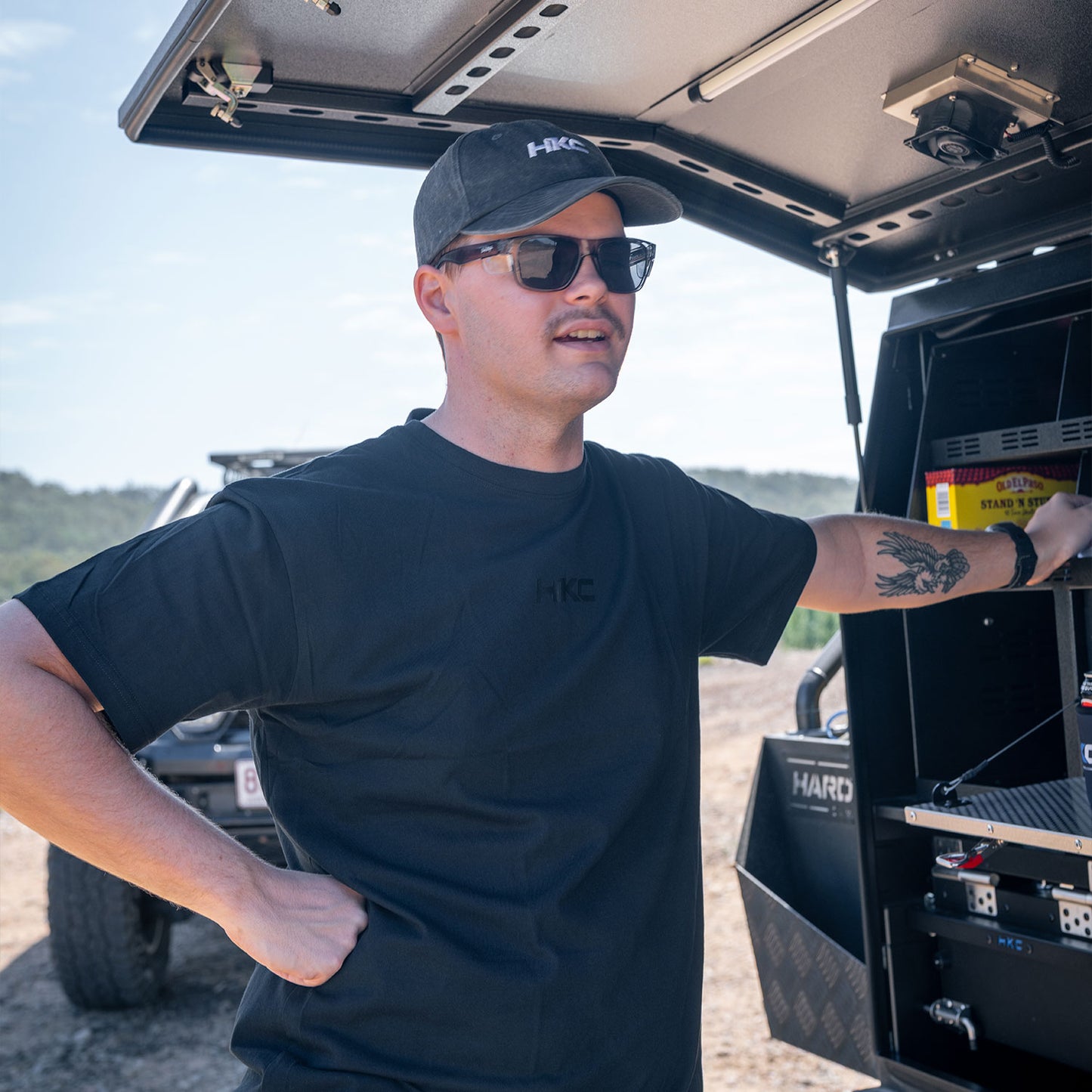 HKC Black Out Regular Fit T-Shirt