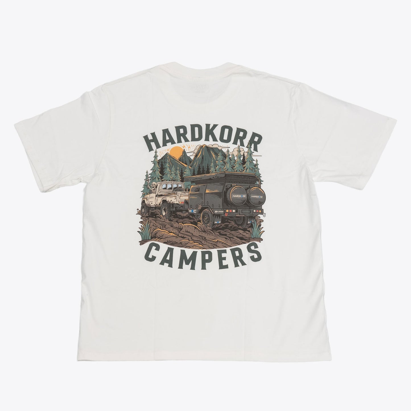 HKC Mud Tracks Oversized T-Shirt White