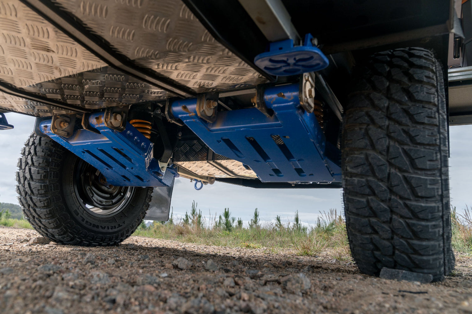 Battle proof off-road suspension