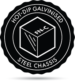 Hot-Dip Galvinised Steel Chassis