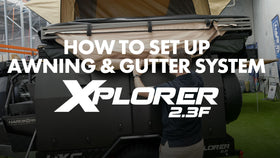 How To: Set Up and Pack Down 270° Freestanding Awning + Gutter System