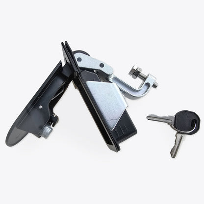 Black Compression Lock with Keys