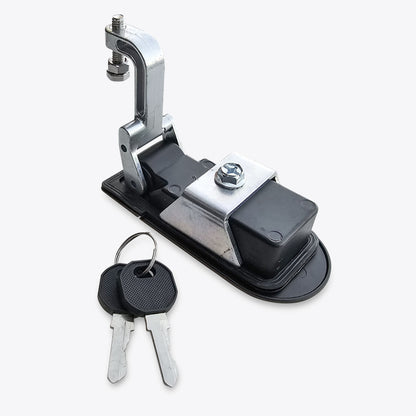 Black Compression Lock with Keys