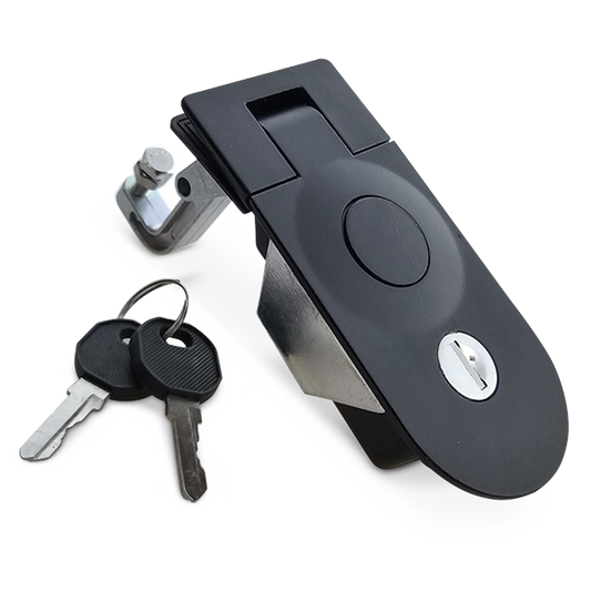 Black Compression Lock with Keys
