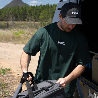 HKC Mud Tracks Oversized T-Shirt Forest Green