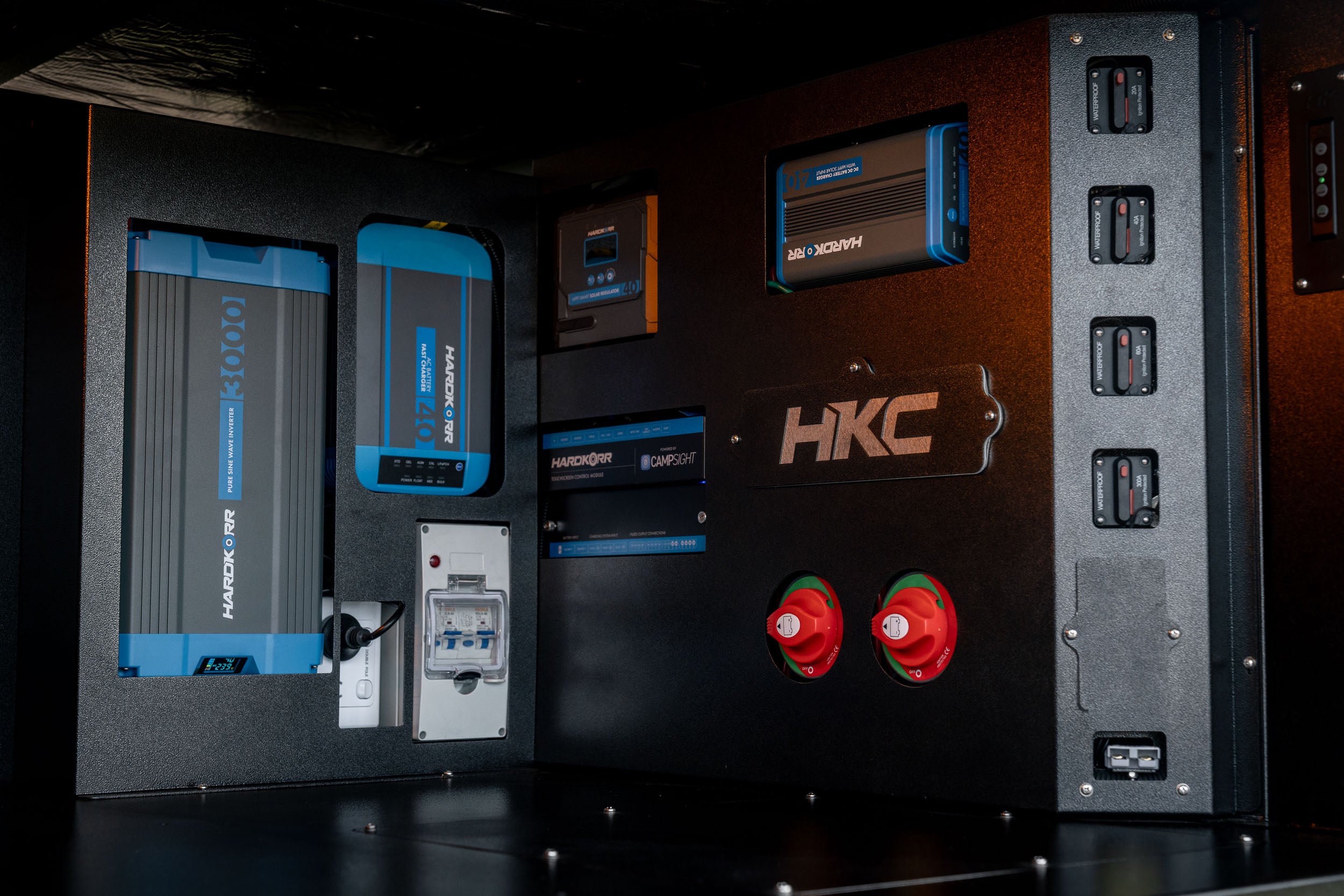 Integrated power wall