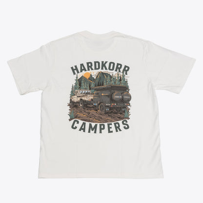 HKC Mud Tracks Oversized T-Shirt White